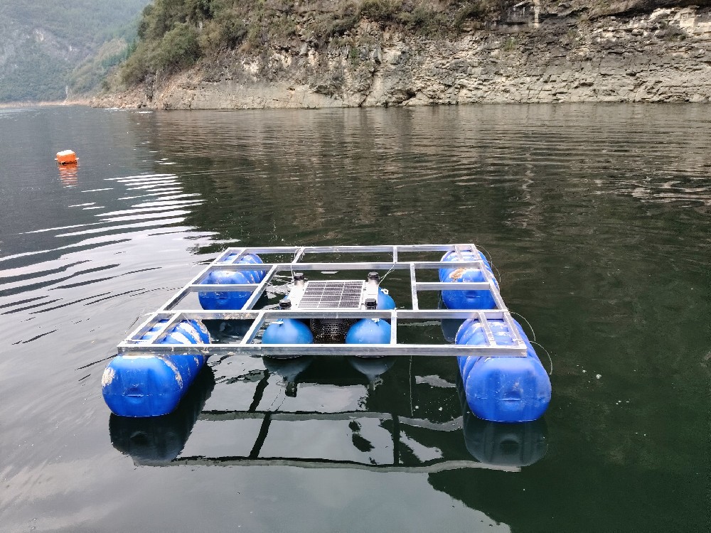 重慶清水湖水質浮標監測站案例